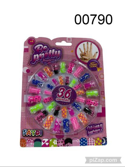 Imagen de SET DE UÑAS POSTIZAS X36 EN BLISTER 11.25 